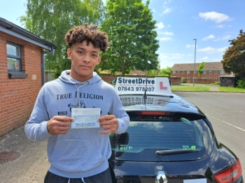 I am pleased to say that I have passed my driving test not only first time with 0 recordable driving faults! <br />
<br />
All my thanks goes to my driving instructor “Roger” who was brilliant! Excellent explanation of everything and really guides you to become an excellent driver. <br />
<br />
Highly recommend as the quality for the price is amazing.<br />
<br />
Passed Monday 5th June 2023.