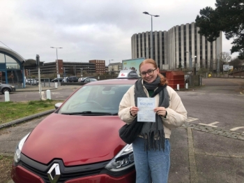 I learnt with Kirsty, it was a lovely experience! <br />
<br />
Passed second time! Was very accommodating and made driving a lot easier!<br />
<br />
Passed Friday 12th January 2024.