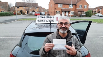 “Roger” is very professional and talented. <br />
<br />
After 12 lessons, I passed my driving test today. I am grateful to him for teaching me.<br />
<br />
Passed Friday 3rd March 2023.