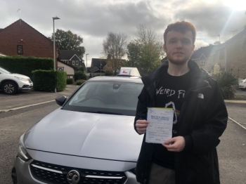 Congratulations “Kieran” on passing your driving test, 1st attempt so very well done. <br />
<br />
Enjoy the freedom, take care and keep safe! 👋 🎊🎉<br />
<br />
Passed Friday 11th November 2022.