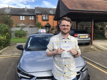 Passed first time today with “Shaun” with only 1 minor!<br />
<br />
Boosted my confidence as a driver, taught me all the skills I’ll need and it’s been an absolute pleasure learning from him! Thank you so much!<br />
<br />
Passed Monday 31st October 2022.