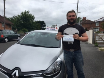 Delighted for Dan Fudge who passed his driving test today at Poole DTC 1st Attempt just FOUR driving faults<br />
<br />

<br />
<br />
Well done from your instructor Shaun and ALL of us at StreetDrive School of Motoring may we wish you many years of safe driving - Passed Monday 12th June 2017