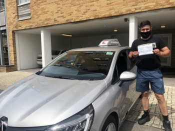 Congratulations Jack on passing your driving test 1st attempt, just the 2 df’s, very well done. I will miss our lessons, will see you on the road soon! 👋 🎊🎉Passed Friday 11th June 2021.