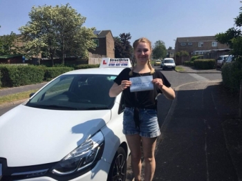 Absolutely brilliant instructor, friendly, helpful and encouraging, wanted me to pass just as much as I did. <br />
<br />
Passed first time with their help! Will definitely recommend 'Louise' and 'StreetDrive' to friends in future!<br />
Emilee Whitmarsh - Passed 21st May 2018.