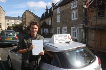 Congratulations to Freddie Isaksen who passed his driving test at Chippenham DTC, and 1st attempt, fantastic news.



Well done from your instructor Philip and ALL of us at StreetDrive, may we wish you many years of safe driving - Passed Friday 8th September 2017....