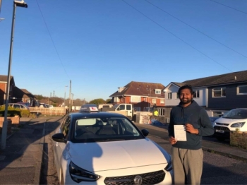 I feel very happy and blessed to have such a nice instructor very polite, very patient, very kind and I am happy to tell that I have passed my test in my first attempt.<br />
<br />
Thank you so so  much “Shaun”. <br />
<br />
Passed Thursday 18th January 2024.