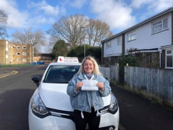 Congratulations “Jamiee Smith” who passed her driving test “1st” attempt, at Poole DTC, we are delighted for you, very well done.<br />
<br />
Congratulations from your instructor “Louise” and ALL of us at StreetDrive (SoM), drive carefully, keep safe 🚘 - Passed Wednesday 26th February 2020.