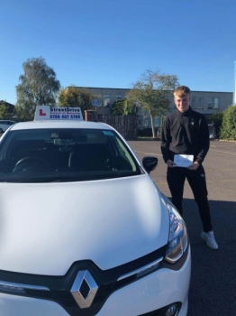 Big thank you to 'Louise' at StreetDrive for helping my Son Jayden, who passed his test today. <br />
<br />
So much patience and always stayed calmed with him. Also used this school for my Daughter, Jasmine, 5 years ago and she passed first time. <br />
<br />
Highly recommended by myself, Daughter and Son. Thank you Louise xx - Passed 8th October 2018.