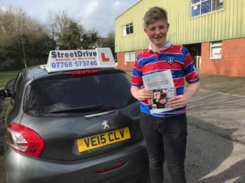 Beep, beep, congratulations to 'Joshua Williams' who passed his driving test at Chippenham DTC, just the “ONE” driving fault, fantastic news.<br />
<br />
Congratulations from ALL of us at StreetDrive (School of Motoring), we wish you many years of safe driving - Passed Thursday 7th March 2019.