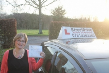 I passed my driving test '1st time' thanks to my excellent instructor 'Phil'. I would definitely recommend StreetDrive in particular Phil. <br />
<br />
He was always calm, encouraging and made me feel relaxed and confident in my driving abilities. I passed within a couple of months and this is all thanks to my instructor. I can’t thank Phil enough - Passed Friday 4th January  2019.