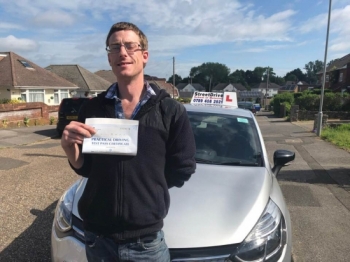 Passed with “ZERO” Driving Faults .......,<br />
<br />
Beep, beep, congratulations to “Martin Heckford” who passed “first attempt”, “ZERO” driving faults, at Poole DTC, excellent drive, very well done.<br />
<br />
Congratulations, all the best from your instructor “Shaun”, best of luck with your driving 🚘 🚘 - Passed Thursday 30th May 2019.