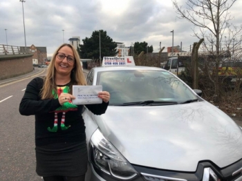 Beep, beep, congratulations to 'Nicky Marcelin-Horne' who passed her driving test this morning at Poole DTC, and at the “1st attempt”, we are ALL delighted for you.<br />
<br />
Congratulations from your instructor 'Shaun' and ALL of us at StreetDrive (School of Motoring), may we wish you many years of safe driving - Passed Friday 14th December 2018.