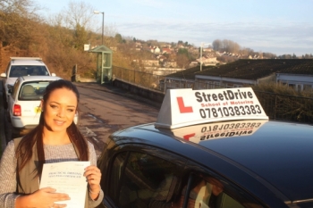 Well done to Romi Hamer-Webb who passed her driving test today with only 1 driving fault<br />
<br />

<br />
<br />
Congratulations from your instructor Phil and everyone at StreetDrive School of Motoring - Passed Monday 10th December 2015