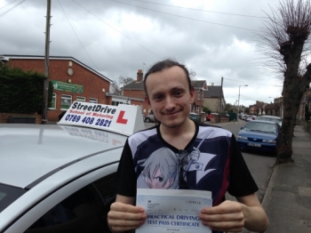 Shaun was able to turn my weakest points in to my strongest while keeping my strong points in good shape<br />
<br />

<br />
<br />
My driving skills improved immensely and was able to pass thanks to his calm and modern teaching practices - Passed Thursday 24th March 2016