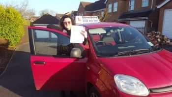 Congratulations to Zenya Simmons who passed her driving test today at Chippenham DTC TWO minor faults fantastic news<br />
<br />

<br />
<br />
Well done from your instructor Bradley and ALL of us at StreetDrive School of Motoring may we wish you many years of safe driving - Passed Monday 13th February 2017